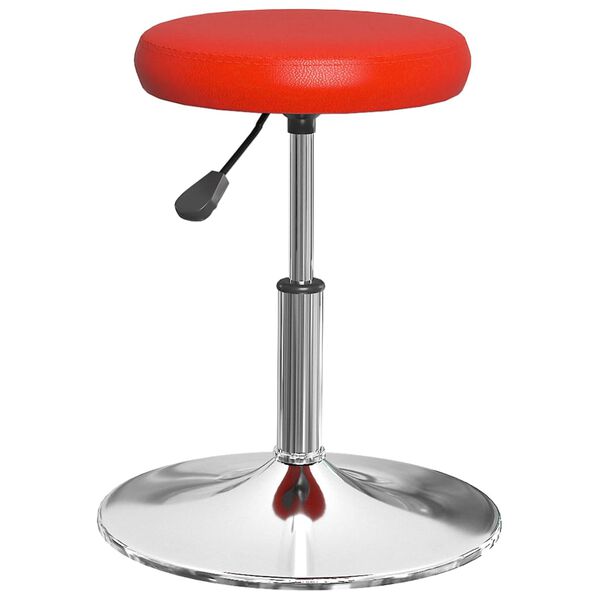 vidaXL Tabouret de bar Rouge Similicuir