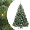 vidaXL Sapin de No&euml;l artificiel avec 300 LED Vert 240 cm PE et PVC