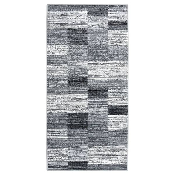 vidaXL Tapis BCF Gris 100x200 cm