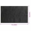 vidaXL Couverture de piscine rectangulaire 1200x600 cm PE Noir