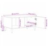 vidaXL Table basse Blanc 80 x 50 x 40 cm Bois de mangue massif