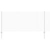 vidaXL Cl&ocirc;ture hexagonale avec poteau 10 x 1 m Acier galvanis&eacute; Argent&eacute;