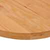 vidaXL Dessus de table 120x60x4 cm bois de ch&ecirc;ne massif ovale