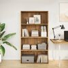 vidaXL Biblioth&egrave;que ch&ecirc;ne artisanal 80x30x152 cm bois d'ing&eacute;nierie