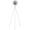 vidaXL Lampadaire trépied Métal Blanc E27