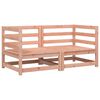 vidaXL Canap&eacute;s d'angle de jardin 2 pcs 70x70x67 cm bois massif douglas