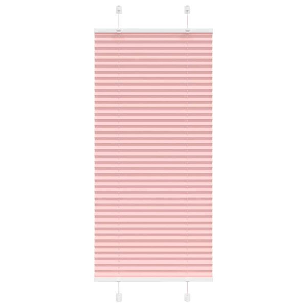 vidaXL Store pliss&eacute; rose 60x150 cm largeur du tissu 59,4 cm polyester