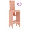 vidaXL Ensemble de bar de jardin 7 pcs bois massif douglas
