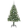 vidaXL Sapin de No&euml;l avec 300 LED avec support Vert 180 cm PVC