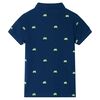 Polo pour enfants bleu marine 128