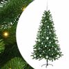 vidaXL Sapin de Noël avec 150 LED avec support Vert 150 cm PE