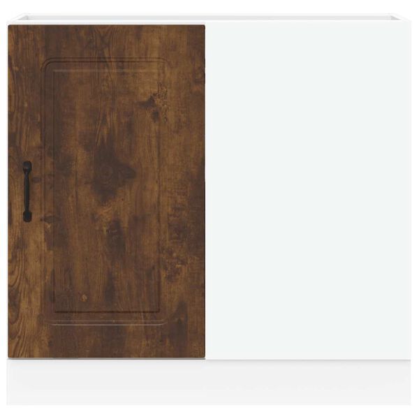 vidaXL Armoire de cuisine Kalmar ch&ecirc;ne fum&eacute; bois d'ing&eacute;nierie