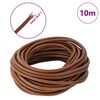 vidaXL Corde en Cuir Marron Clair &Oslash;5 mm x 10 m Cuir