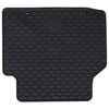 vidaXL Tapis de voiture 4 pcs Noir Caoutchouc