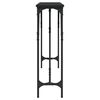 vidaXL Table console noir 180x23x75 cm bois d'ingénierie