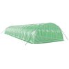 vidaXL Serre avec cadre en acier vert 64 m&sup2; 16x4x2 m