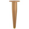 vidaXL Pieds debout 2 pc Dor&eacute; 98 x 40 mm Fer