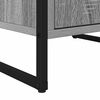 vidaXL Buffet Gris Sonoma 43 x 36 x 75,5 cm Bois d'ing&eacute;nierie