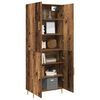 vidaXL Haut Armoire Bois ancien 69,5 x 34 x 180 cm Bois d'ing&eacute;nierie