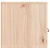 vidaXL Armoires murales 2 pcs 80x30x30 cm Bois de pin massif