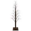 vidaXL Sapin de No&euml;l lumineux Marron 120 cm Plastique 240 LED