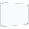 vidaXL Dosseret de cuisine Transparent 70x50 cm Verre trempé