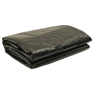 vidaXL Couverture de piscine Noir 455 cm PE