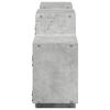 vidaXL Étagère murale gris béton 129x18x42 cm bois d'ingénierie