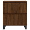 vidaXL Buffets 2 pcs ch&ecirc;ne marron bois d'ing&eacute;nierie