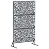 vidaXL &Eacute;cran de confidentialit&eacute; 100 x 50 x 180 cm Acier Anthracite