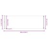 vidaXL Auvent lat&eacute;ral r&eacute;tractable de patio 200x600 cm Marron