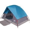 vidaXL Tente de camping &agrave; d&ocirc;me 4 personnes bleu imperm&eacute;able