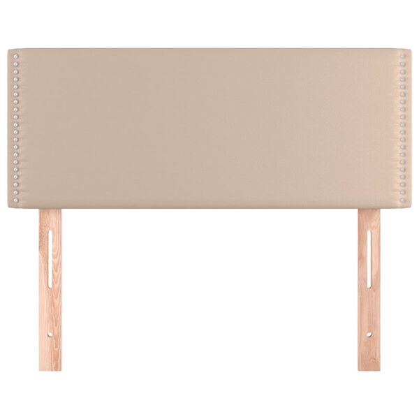 vidaXL Tête de lit Cappuccino 80x5x78/88 cm Similicuir