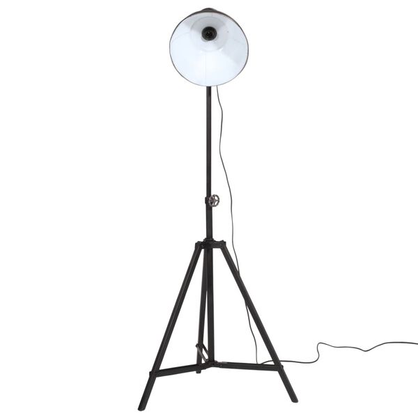 vidaXL Lampadaire 25 W noir 61x61x90/150 cm E27