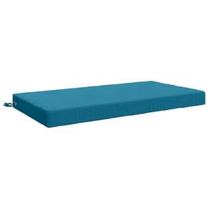 vidaXL Coussin d&rsquo;assise SOEST 100 % polyester Bleu clair