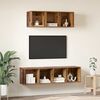 vidaXL Ensemble meuble TV 2 pcs Bois Ancien Bois d'ingénierie
