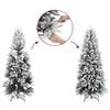 vidaXL Sapin de No&euml;l Artificiel &agrave; Branches Articul&eacute;es Blanc 180 cm