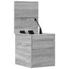 vidaXL Boîte de rangement sonoma gris 30x35x35 cm bois d'ingénierie