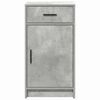 vidaXL Buffet Gris b&eacute;ton 40 x 40.5 x 75 cm Bois d'ing&eacute;nierie