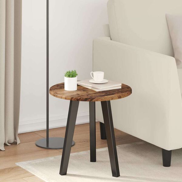 vidaXL Plateau de table Bois ancien 40 x 40 x 1,5 cm Bois d'ing&eacute;nierie