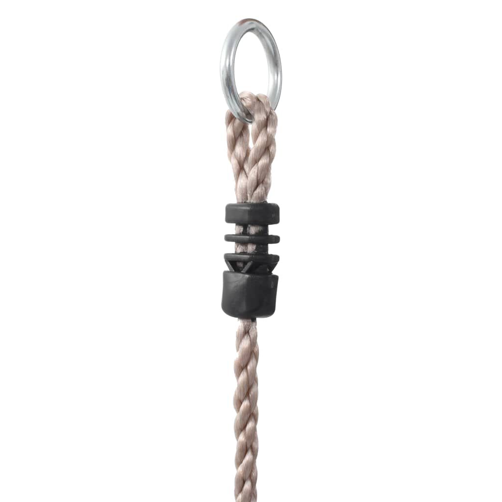 vidaXL Bois Echelle de Corde pour Enfants Echelle descalade Aire de Jeux Corde descalade Jeux dAventure Jardin Cour Arrière Extérieur 200 cm 