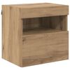 vidaXL Meubles TV muraux 2 pc Ch&ecirc;ne artisanal Bois d'ing&eacute;nierie