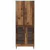 vidaXL Haut Armoire Bois ancien 69,5 x 34 x 180 cm Bois d'ing&eacute;nierie