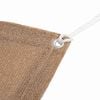 vidaXL Tapis de tente Taupe 400x800 cm PEHD