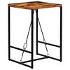 vidaXL Table de bar Bois de r&eacute;cup&eacute;ration massif 70x70x106 cm