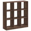 vidaXL Biblioth&egrave;que ch&ecirc;ne marron 102x32x108 cm bois d'ing&eacute;nierie
