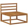 vidaXL Sofa de milieu ext&eacute;rieur Naturel 79 x 83 x 73 cm