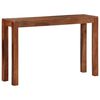 vidaXL Table console 120x30x76 cm bois massif d'acacia