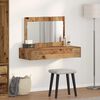 vidaXL Table de Toilette Marron 100 x 40 x 70 cm Bois d'ingénierie