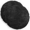 vidaXL Housse de coussin 2 pc HEERLEN Anthracite &Oslash; 40 cm